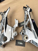 Par de bacalhau/pedaleira START 160 cromado