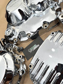 KIT TAMPAS CG 160 FAN/TITAN/START CROMADAS 2016 A 2021