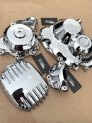 KIT TAMPAS CG 160 FAN/TITAN/START CROMADAS ANO 2022 A 2024